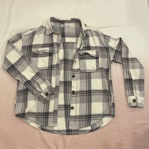 Hollister plaid flannel.